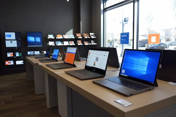 Laptop store